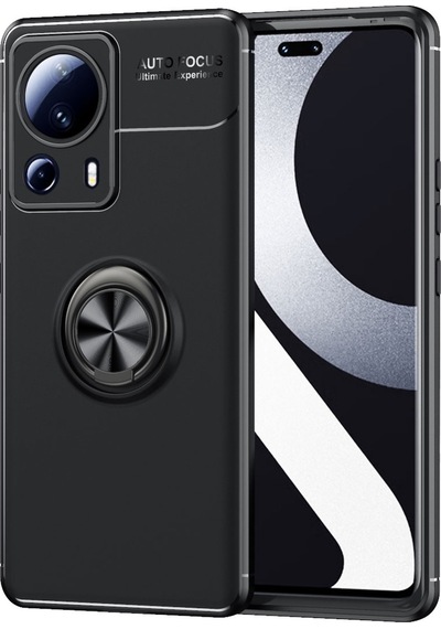 Xiaomi Uyumlu Mi 13 Lite Kılıf Zore Yüzüklü Ravel Silikon Kapak