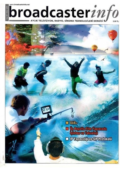 Broadcasterinfo: Aylık Televizyon, Radyo, Sinema Teknolojileri Dergisi - Üç Boyutlu Film Yapımında İşletme Ve Teknoloji Sayı: 62-nisan 2009 Retro Koleksiyon Eski Baskı Broadcasterinfo: Aylık Televizyon, Radyo, Sinema Teknolojileri Dergisi - Üç Boyutlu Film Yapımında İşletme Ve Teknoloji Sayı: 62-nisan 2009 Retro Koleksiyon Eski Baskı