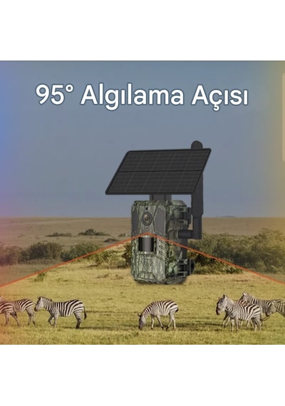 4g Solar Foto Kapan Kamuflaj Kamera Gps Ve Hayalet Kızılötesi