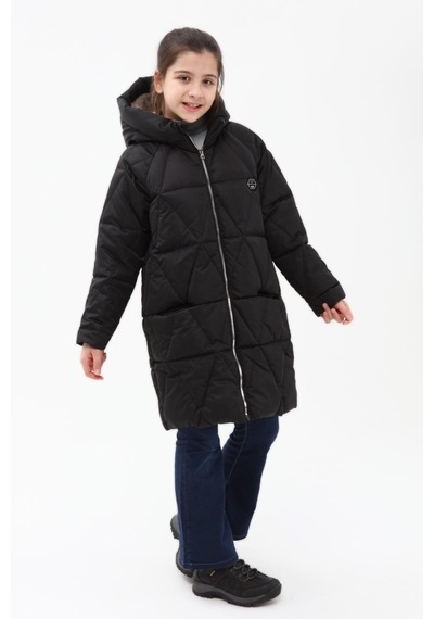 Benitto Kids Kız Çocuk Kaban 22bnt51251-Siyah