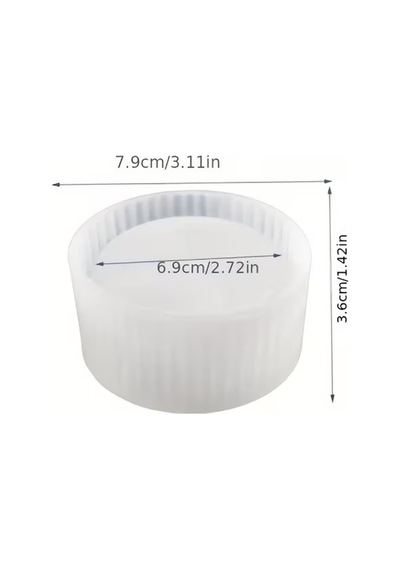 Çizgili Kutu Alt Silikon Kalıp S984
