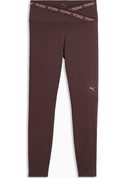 Puma Strong Cross Front Kadın Kahverengi Tayt 528498-13