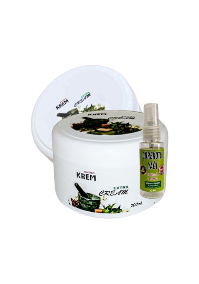 Mucizevi Krem 2 Adet Bölgesel Relax Kremi A-34:026 125 Ml + Yanında Hediye 30 Ml Çörek Otu Yağı