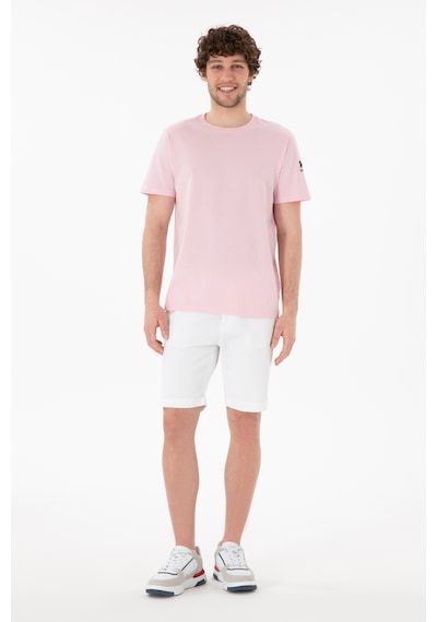 U.S. Polo Assn. Erkek Regular Fit Bisiklet Yaka Açık Pembe Basic Tişört 50305985-VR078 U.S. Polo Assn. Erkek Regular Fit Bisiklet Yaka Açık Pembe Basic Tişört 50305985-VR078