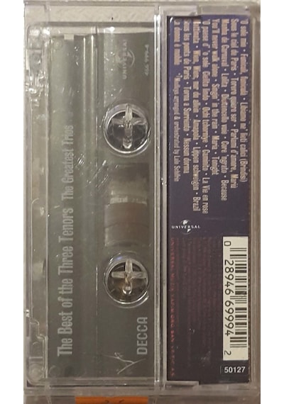 Plak Değildir Kaset Tir The Best Of The Three Tenors The Greate