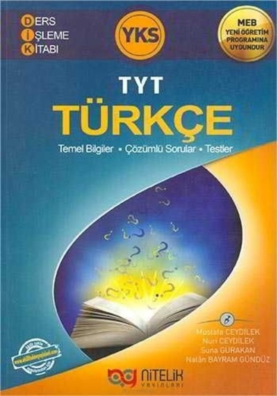 Nitelik Yks Tyt Kimya Ders Işleme Kitabı N11.10550