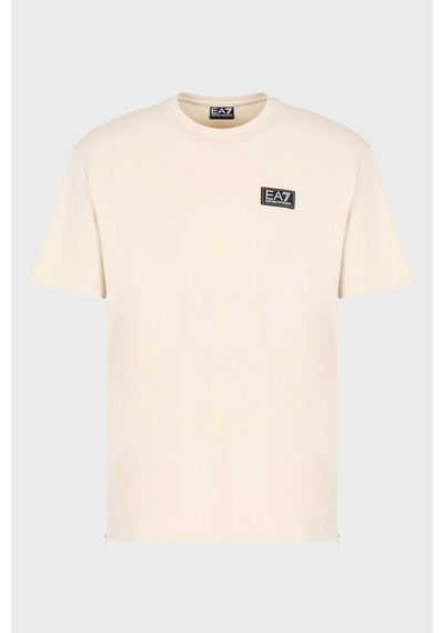 Ea7 Erkek T Shirt 7m000516 Af14616 U1079 Krem Krem