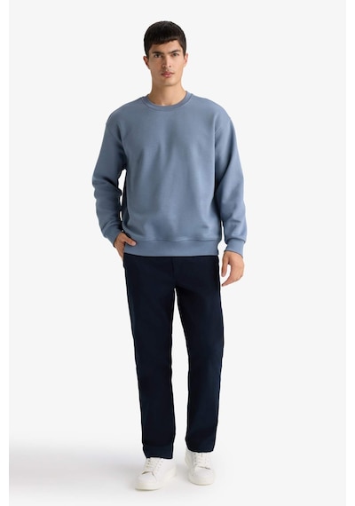 Defacto Relax Fit Bisiklet Yaka Kalın İçi Yumuşak Tüylü Basic Düz Sweatshirt T5139az25augr171 Gri Defacto Relax Fit Bisiklet Yaka Kalın İçi Yumuşak Tüylü Basic Düz Sweatshirt T5139az25augr171 Gri