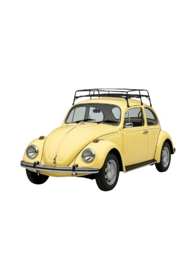 Volkswagen Beetle 1950-2003 Uyumlu 6 Oluklu Tavan Sepeti - Coupe Kasa