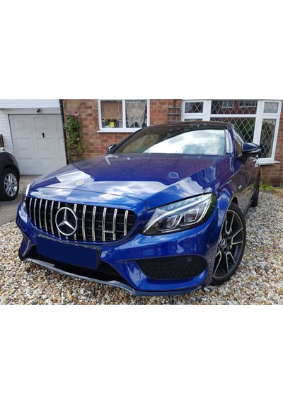 Mercedes W205 C Serisi Gtr Ön Panjur Izgara Makyajlı 2019 Sonrası