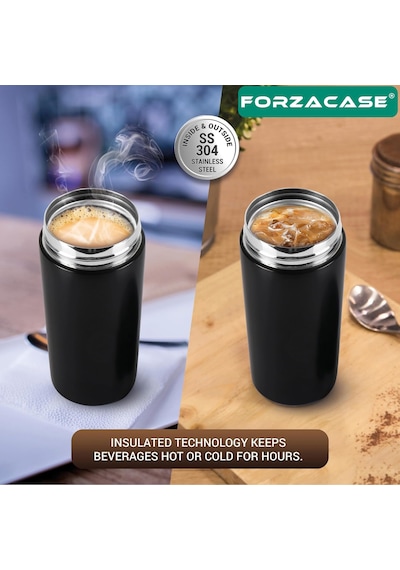 Paslanmaz Çelik 500 ML 8 Saat Sıcak Soğuk Tutan Termos-fc436g Gümüş