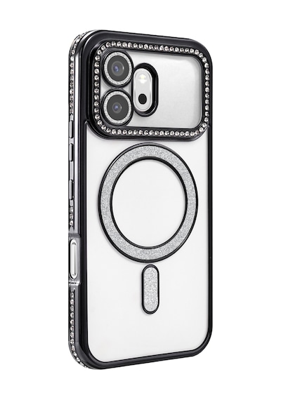 Newface - 30 - Huawei Honor 600 Joke Simli Magneticsafe Kılıf - Spt-gld - - Siyah Sıyah