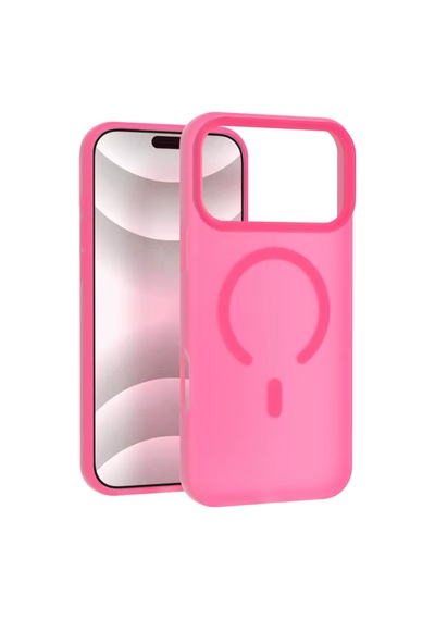 Joko Apple Uyumlu Apple Uyumlu iPhone 18 Pro/17 Pro Pulse Magsafe Kapak - Rose Standart