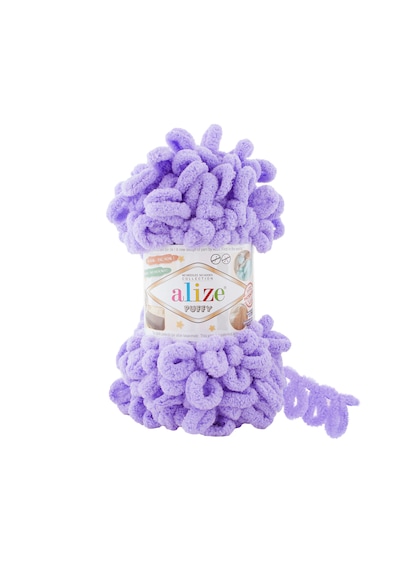 Alize 5 Adet Puffy El Örgü Ipliği 5'li Paket - 100 Gr. 9 Mt. Parmak Örgü Ipi - Şevval Tuhafiye 788