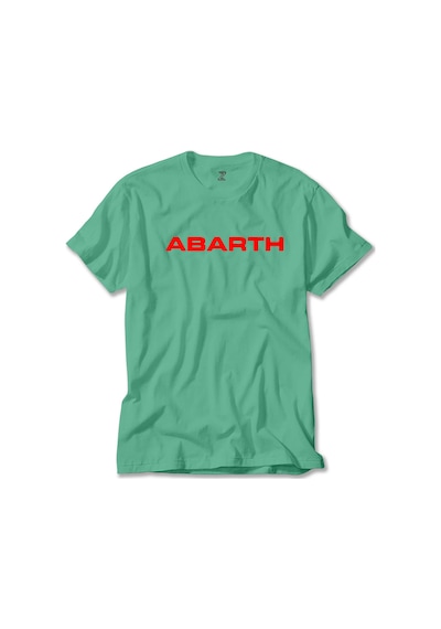 Abarth Text Line Yeşil Tişört