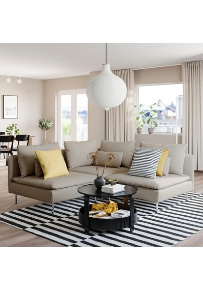 Ikea Bej Konforlu Kanepe - Köşe Kanepe