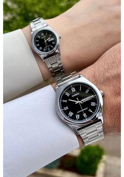 Casio Csgnct32 Sevgili Çift Kol Saati Gümüş
