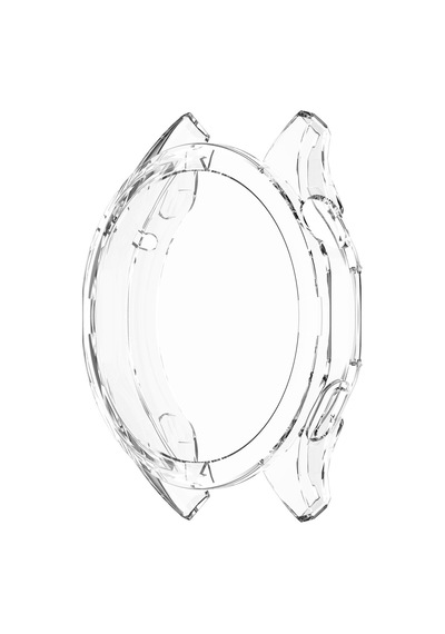 Huawei Watch Gt5 41mm İçin Full Kaplama Bumper Darbe Emici Silikon Kılıf-şeffaf