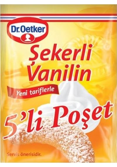 Dr. Oetker Şekerli Vanilin 5'li Poşet