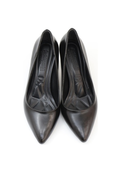 Nesilshoes Nesil Shoes Özma 7021 Siyah Topuklu Kadın Stiletto