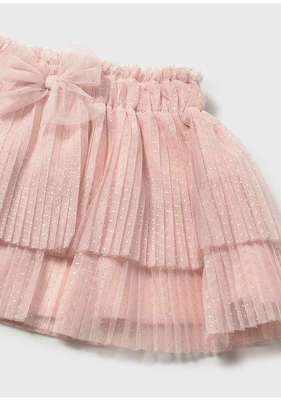 Mayoral Kız Bebek Pileli Tül Etek Pembe - 01902
