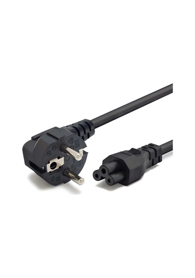 0.75 Mm Ölçülü Yonca Power Pın 500w 1.2m Siyah