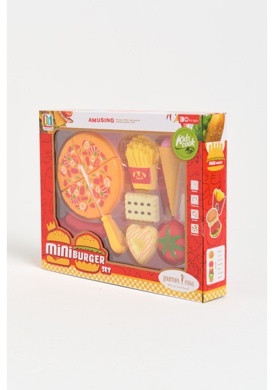 Pizza & Tatlı Seti - 8 Parçalı Yemek Oyunu 01