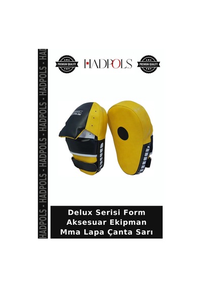 Delux Serisi Form Aksesuar Ekipman Mma Lapa Çanta Sarı