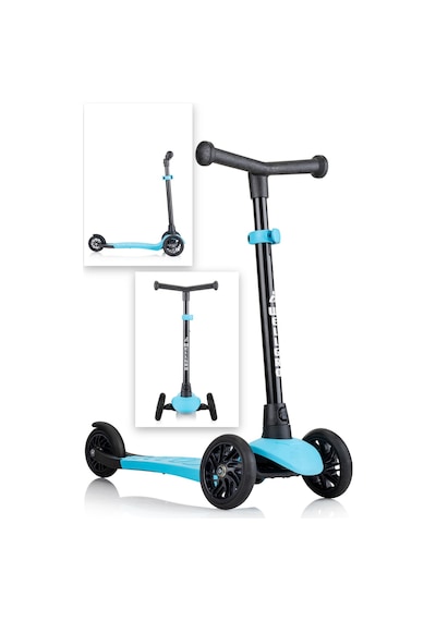 Wellgro Turbo 3 Tekerli Yükseklik Ayarlı Scooter, Mavi Mavi