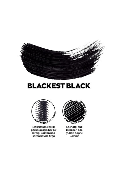 Avon Unlimited Kirpiklere Kalkık Görünüm Veren Maskara 10 ML Blackest Black
