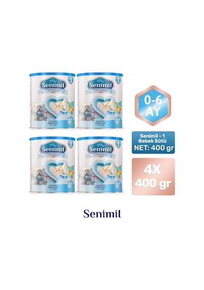 Senimil 1 Bebek Sütü 400 G 4 Adet