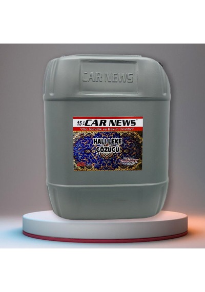 Car News Halı Leke Çözücü 20 Lt Tekli