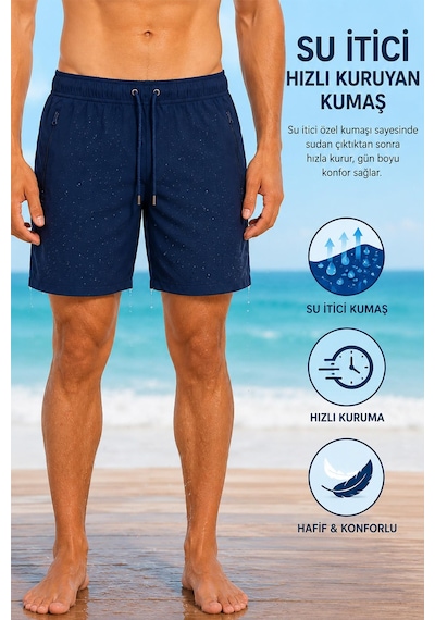Miami Beach Lacivert Uzun Düz Basic Model Su İtici Özellikli Esnek Kumaş Erkek Plaj Deniz Şort Mayo // 2205-laci Lacivert Miami Beach Lacivert Uzun Düz Basic Model Su İtici Özellikli Esnek Kumaş Erkek Plaj Deniz Şort Mayo // 2205-laci Lacivert