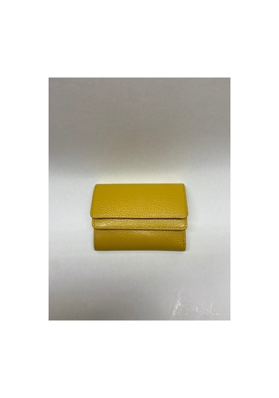Shop Kadın Cüzdan Hakiki Deri Çok Bölmeli Fermuarlı Floter Deri Sarı - 891852058 Sarı