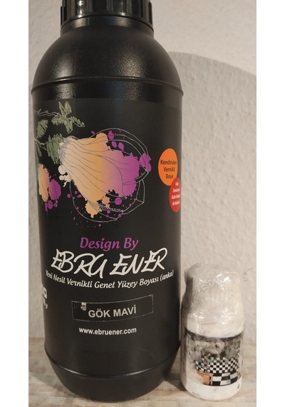 Ebru Ener Anka Boya Ve Katkı Maddesi Gök Mavi 1 Kg.