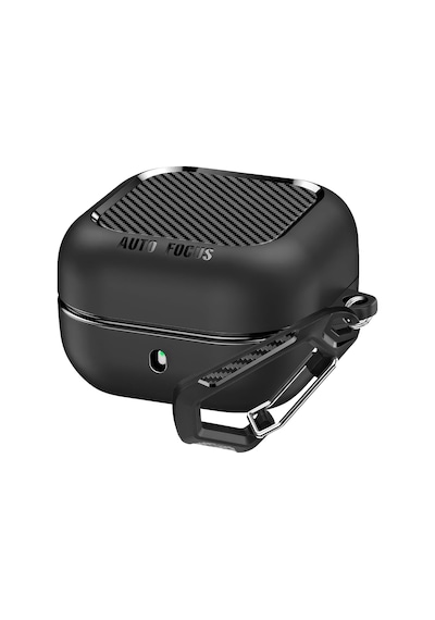 Samsung Galaxy Buds 4 Pro Ve Buds 4 İle Uyumlu Mat Karbon Fiber Dokulu Darbelere Dayanıklı Prem