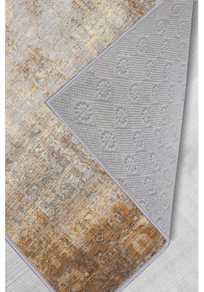 Rovigo Home Dijital Baskı Yıkanabilir Kaymaz Taban Salon Halısı  RVG1808 Çok Renkli