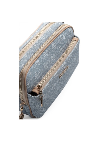 Silver & Polo Silver Polo Mavi - Ten Monogram Kadın Çapraz Çanta Sp1162