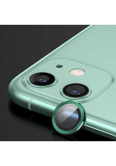 İphone 12 Uyumlu Bto Cl-02 Kamera Frm Koruyucu-yeşil Yeşil