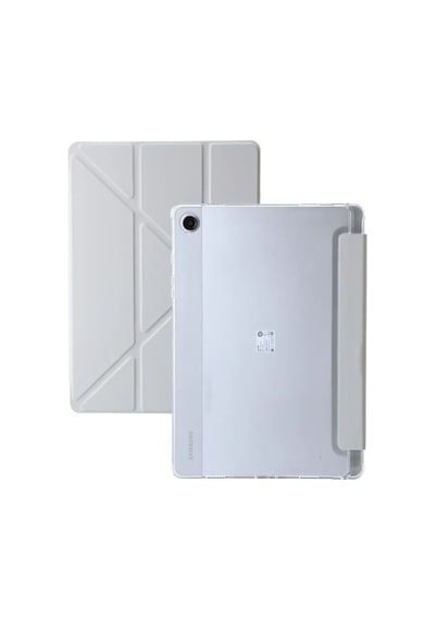 Samsung Galaxy Tab A9 Plus 11 Inç Uyumlu Kılıf Kalem Bölmeli Arkası Silikon Kapak Kılıf Sm-x210 Kılıf