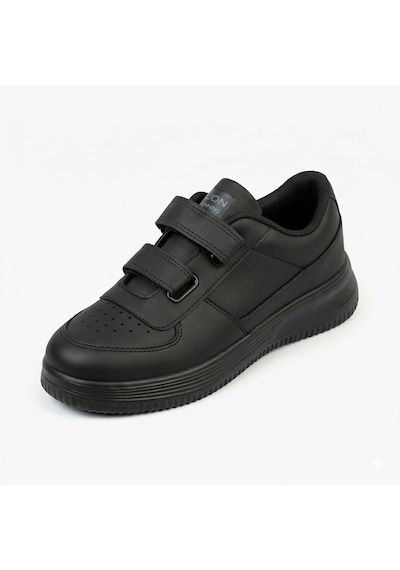 Letoon 4208 Cırtlı Siyah Unisex Spor Ayakkabı