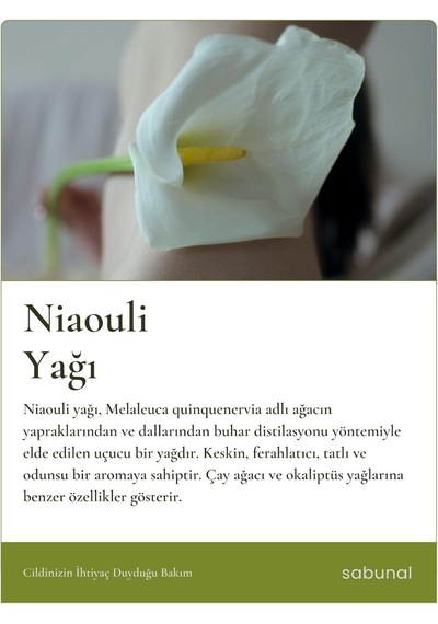 Niaouli Yağı 30 Ml - Koku Ve Akıntı, Aromaterapi Uçucu Yağ