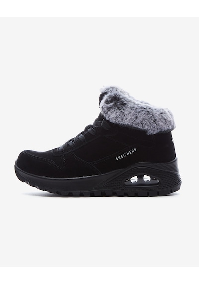 Skechers Uno Rugged Kadın Siyah Bot 167433 Blk Siyah