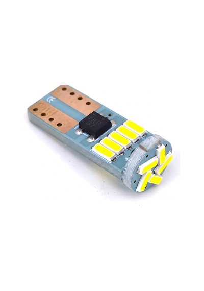 24v 15 Ledli Dipsiz T10 Park Ampulü Beyaz Işık 2 Adet
