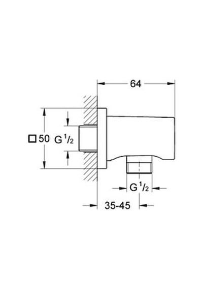 Grohe Rainshower Duş Çıkış Dirseği - 27076000 Diğer