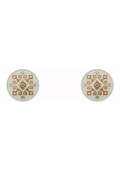 Porland Arabesque Desen Düz Tabak 18cm 2'li 04alm005989