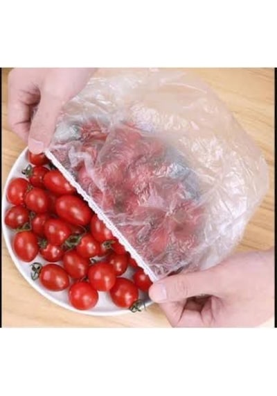 100 Adet Pratik Tazeliği Koruyan Tencere Ve Tabak Bonesi, Çok Amaçlı Kapak Gıda Bonesi Strec Kapak