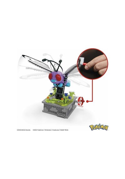 Hkt22 Mega Pokémon Motion Butterfree 582 Parça +12 Yaş