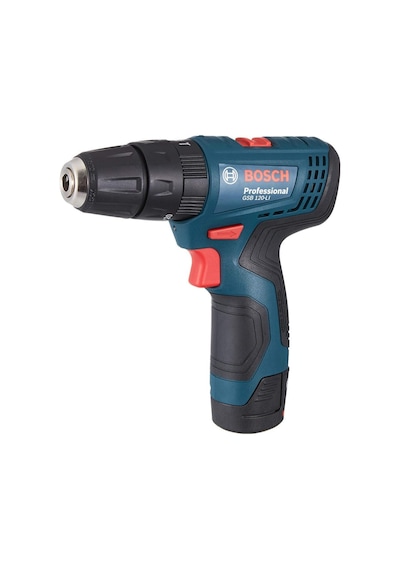Bosch Professional GSB 120-Li 2Ah Çift Akülü Darbeli Delme Vidalama + GAS 12V Süpürge Solo - 0615990M45