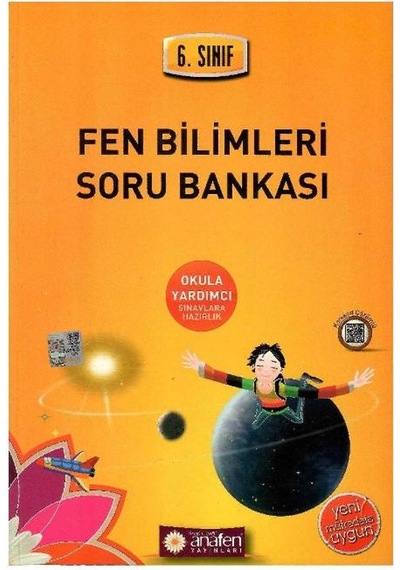 Anafen Yayınları 6. Sınıf Fen Bilimleri Soru Bankası: Okula Yardımcı Sınavlara Hazırlık